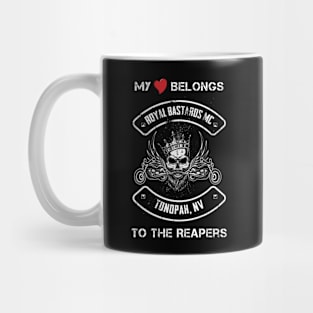 Royal Bastards MC Tonopah, NV My Heart Reapers Mug